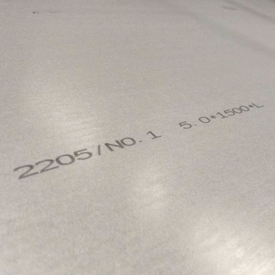 ASTM A790 2205 스테인리스 스틸 판 1000-8000mm 길이 저항성