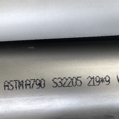 ASTM A790 2205 스테인리스 스틸 판 1000-8000mm 길이 저항성